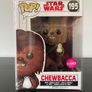 Star Wars - Chewbacca (with Porg) Funko #195 Image 8
