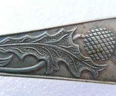 Vintage Scottish Silver Plated Spoon