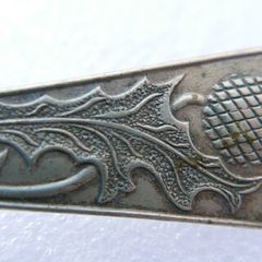 Vintage Scottish Silver Plated Spoon