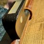 Vintage mounted Cello bow on gilded board Image 5