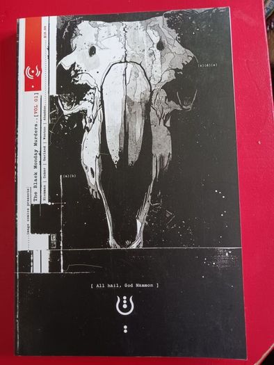 The Black Monday Murders / No. O1 / 1st edition / 2017