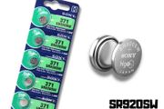 SONY SR920SW 371 AG6 1.55V Alkaline Watch Batteries  5pcs