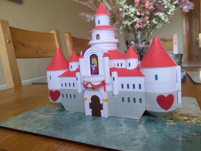 Super Mario Princess Peach Castle Playset