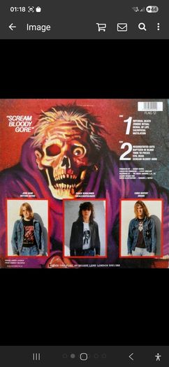 Scream Bloody Gore Death (UK FLAG 12)