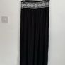 beachwear forever 21 black maxi skirt with side slits medium Image 6