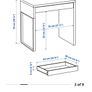 Ikea desk + chair Image 4