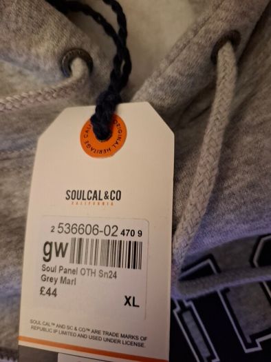 Hoodie soulcal size xl