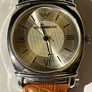 Mens Emporio Armani Classic Cushion-Case Quartz Watch new battery fitted like new Image 2