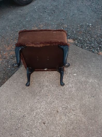 vintage footstool