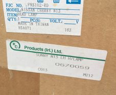 Nissan Sunny Head light