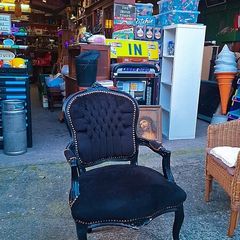 Vintage Baroque-style armchair