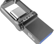 KEXIN USB Flash Drive Type C 128GB USB & type C Drive 3.0 Dual OTG 2 in 128GB USB & type C Drive 3.0 Dual OTG 2 in 1