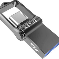 KEXIN USB Flash Drive Type C 128GB USB & type C Drive 3.0 Dual OTG 2 in 128GB USB & type C Drive 3.0 Dual OTG 2 in 1