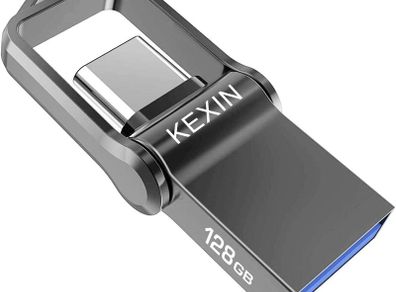 KEXIN USB Flash Drive Type C 128GB USB & type C Drive 3.0 Dual OTG 2 in 128GB USB & type C Drive 3.0 Dual OTG 2 in 1