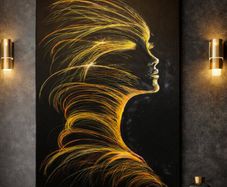 Acrylic painting on canvas