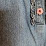 Jasper Conran Girls Denim Dress 3-4 Years Image 8