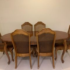 Dining table and chairs