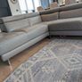Natuzzi Editions leather corner sofa Image 3