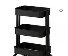 ikea RASKOG Trolley, black