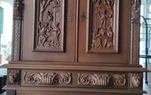Beautiful antique oak cabinet