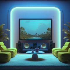 Neon Govee SmartLED Neon Strip 5m, Cuttable, 4300 lm, Music Sync, App Compatible with Alexa, Google Home, Siri, RGB Colours