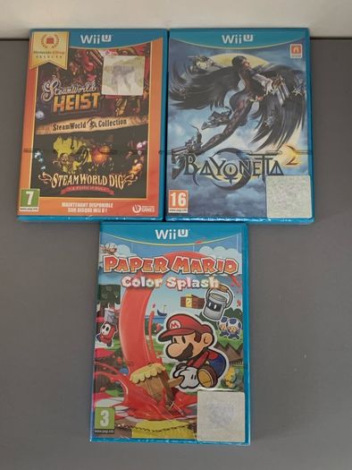 Wii U Games Sealed