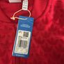 Red adidas top.  Ladies.  New. Image 3