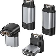 USB C to Garmin Watch Charger Adapter 4Pack,Type C Cable Charging Converter for Fenix 8 E 7 7S 7X 6 5 Plus,Forerunner 570 970 165 265 965 955,Vivoactive 6 5,Venu x1,Tactix 8,Quatix 8 7,Approach