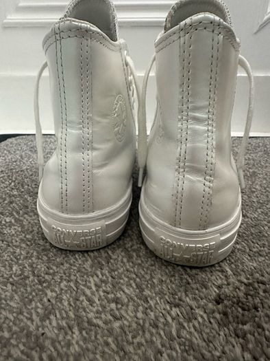 Pearlized Converse Boots