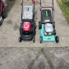 2 lawnmowers