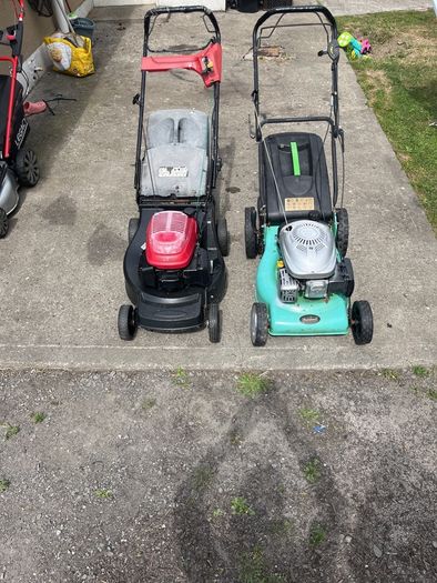 2 lawnmowers