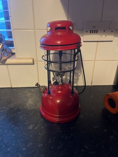 Vintage Tilly x246 miners lamp 1950s