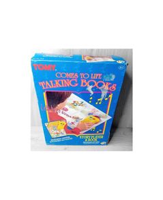 Tomy Comes To Life Talking Books 1993 - New In Box Rare Retro Vintage