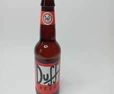Duff Beer Bottle From 2009 -very Rare Only 1 On Ebay Retro Simpsons Genuine Prop