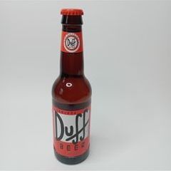 Duff Beer Bottle From 2009 -very Rare Only 1 On Ebay Retro Simpsons Genuine Prop