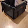 small dog / puppie small dog car crate (+ lead and jacket) Image 4