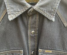 Iron Heart shirt indigo OD black