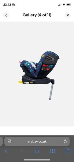 Cosatto All in All Rotate ISOFIX Car Seat From Birth To 36KG Sea Monsters
