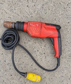 hilti 110 v corded hammer drill heavy duty