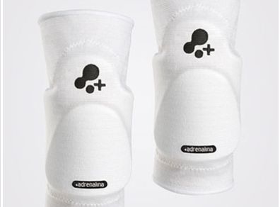+adrenalina Volleyball Knee Pad MT6 White Junior Size