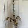 Vintage crystal ceiling light Image 3