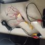 car reverse camera and monitor flip to close when need. All cables and easy to install on reverse positive cable and ground metal part of the car. Image 9