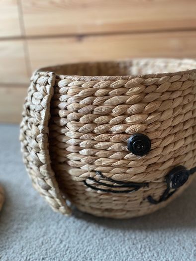 Beautiful Wicker Storage in Excellent Condition