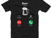 Beer calling t-shirt