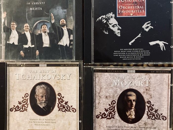 4 Classical Music CDs