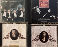 4 Classical Music CDs