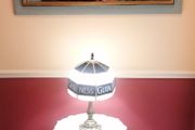 New In Box Art Deco Guinness Tiffany Lamp