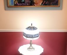 New In Box Art Deco Guinness Tiffany Lamp