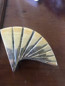 Heavy Brass Paperweight