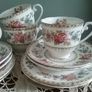 Eight sets A.B.J. Grafton China "Malvern" Trio's Image 6